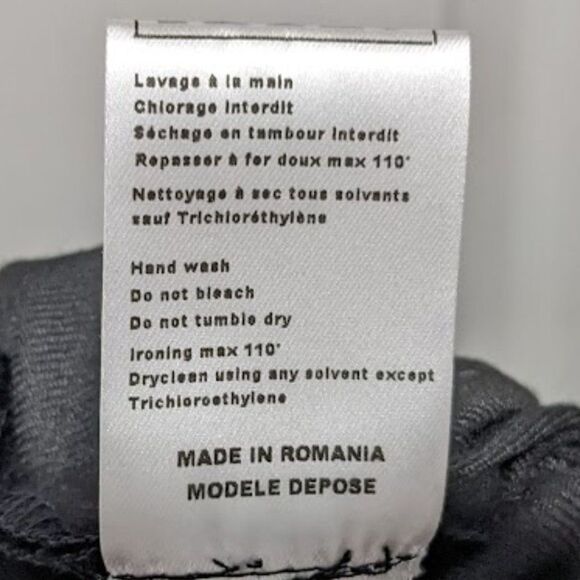 Maje | Satin Waist Straight leg Trousers - Picture 7 of 7